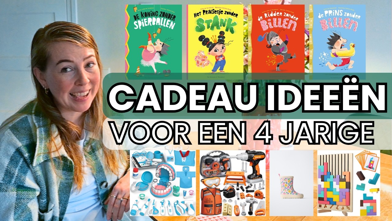 Beste Speelgoed / Cadeau Ideeën voor een 4 Jarige | MATHIA