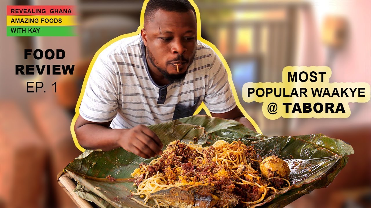 I tried waakye from the most Popular Waakye Joint @ TABORA and......(Ghanaian Waakye Review)