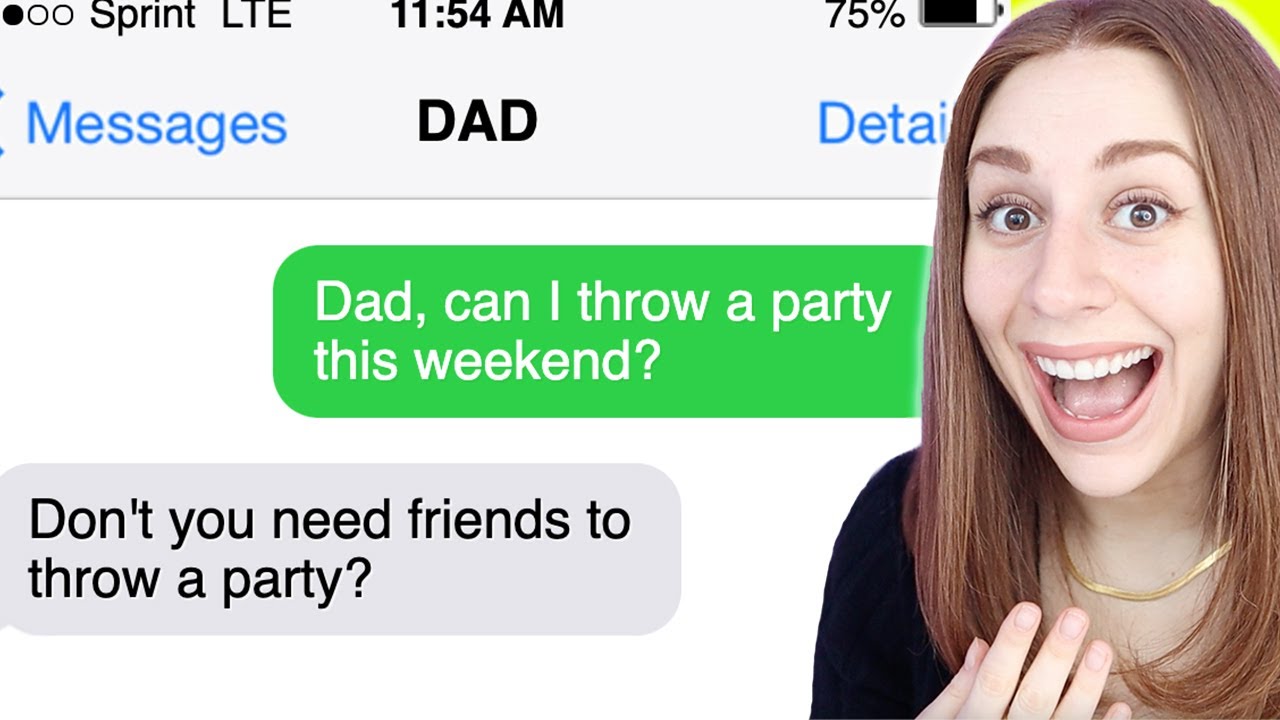 FUNNIEST Texts From Dads That Made Me LAUGH - REACTION