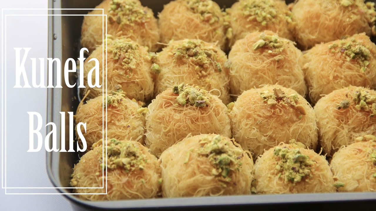 Kunafa Balls | Kunafa Recipe | Kunafa Cups