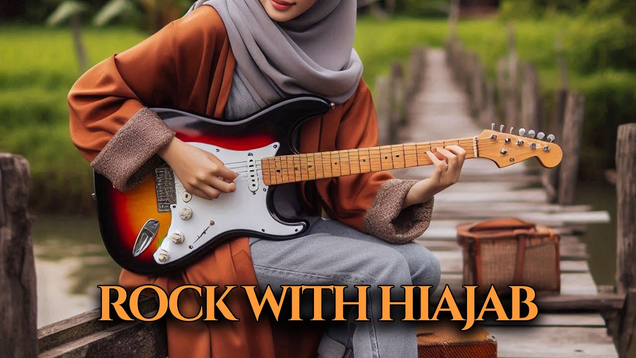 Empowerment Through Strings: A Hijabi Guitarist's Bold Rock Performance