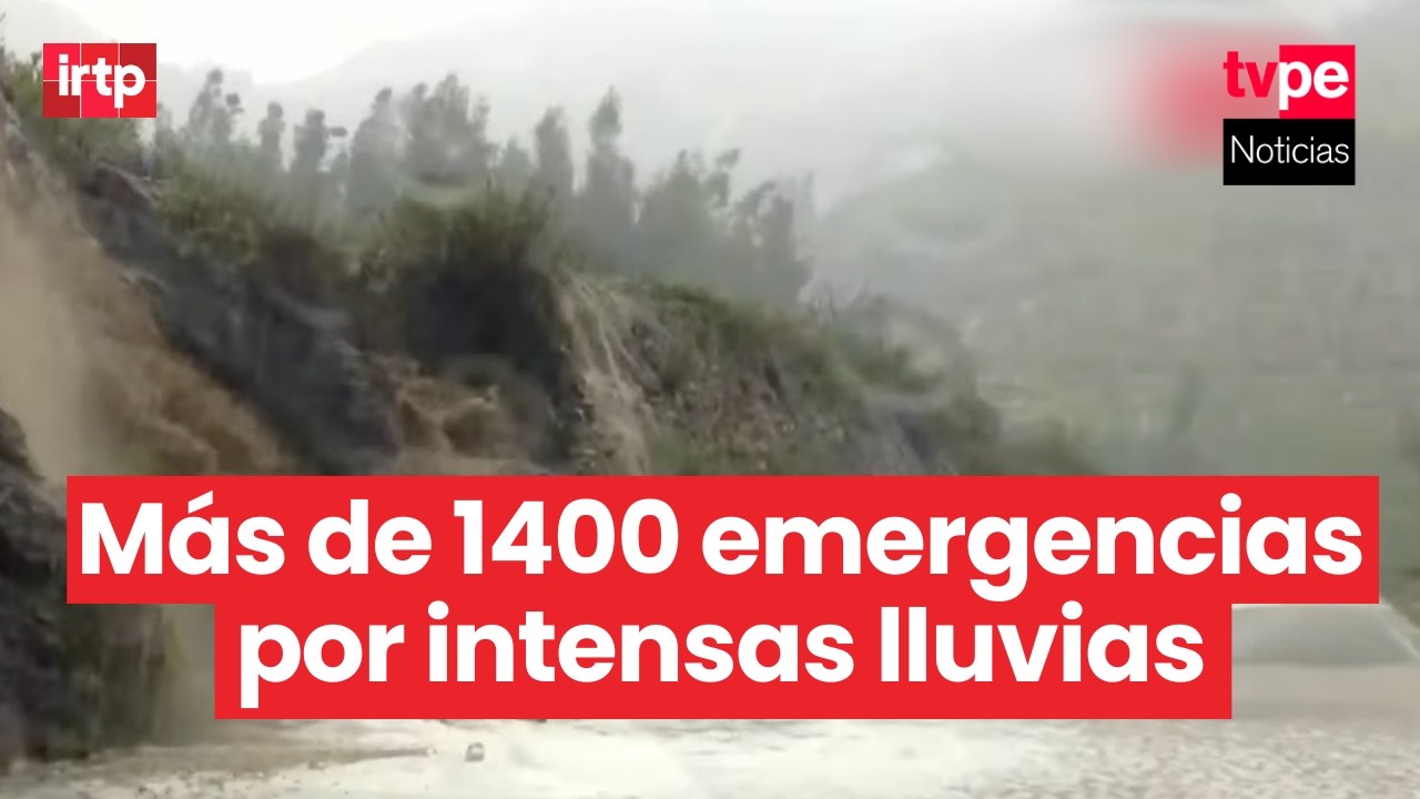 Indeci reporta más de 50 fallecidos por fuertes lluvias y advierte posible fenómeno de El Niño débil