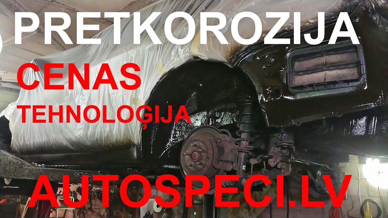 Pretkorozijas apstrāde un virsbūves metināšana no autospeci.lv.