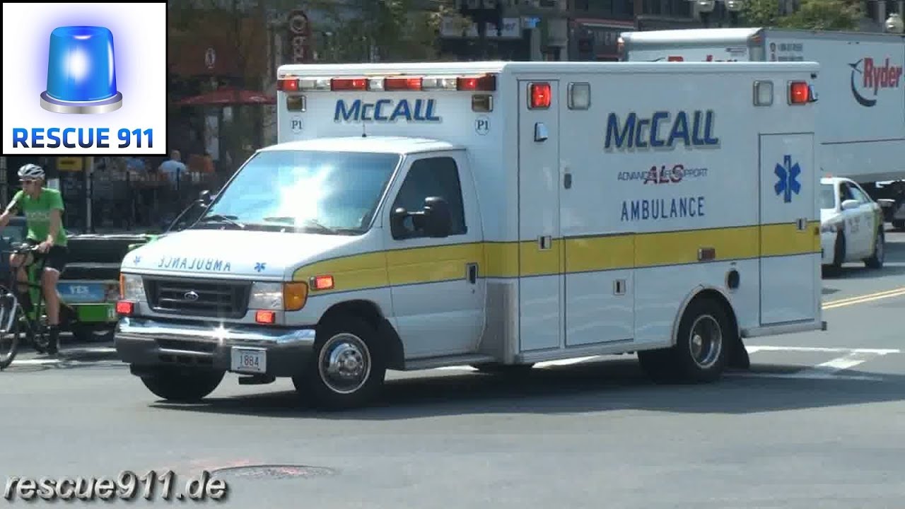 Ambulances Boston area EMS