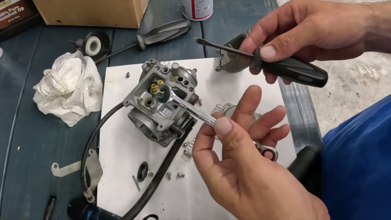 2005 Suzuki Vinson Carburetor Removal, Cleaning and Reinstallation