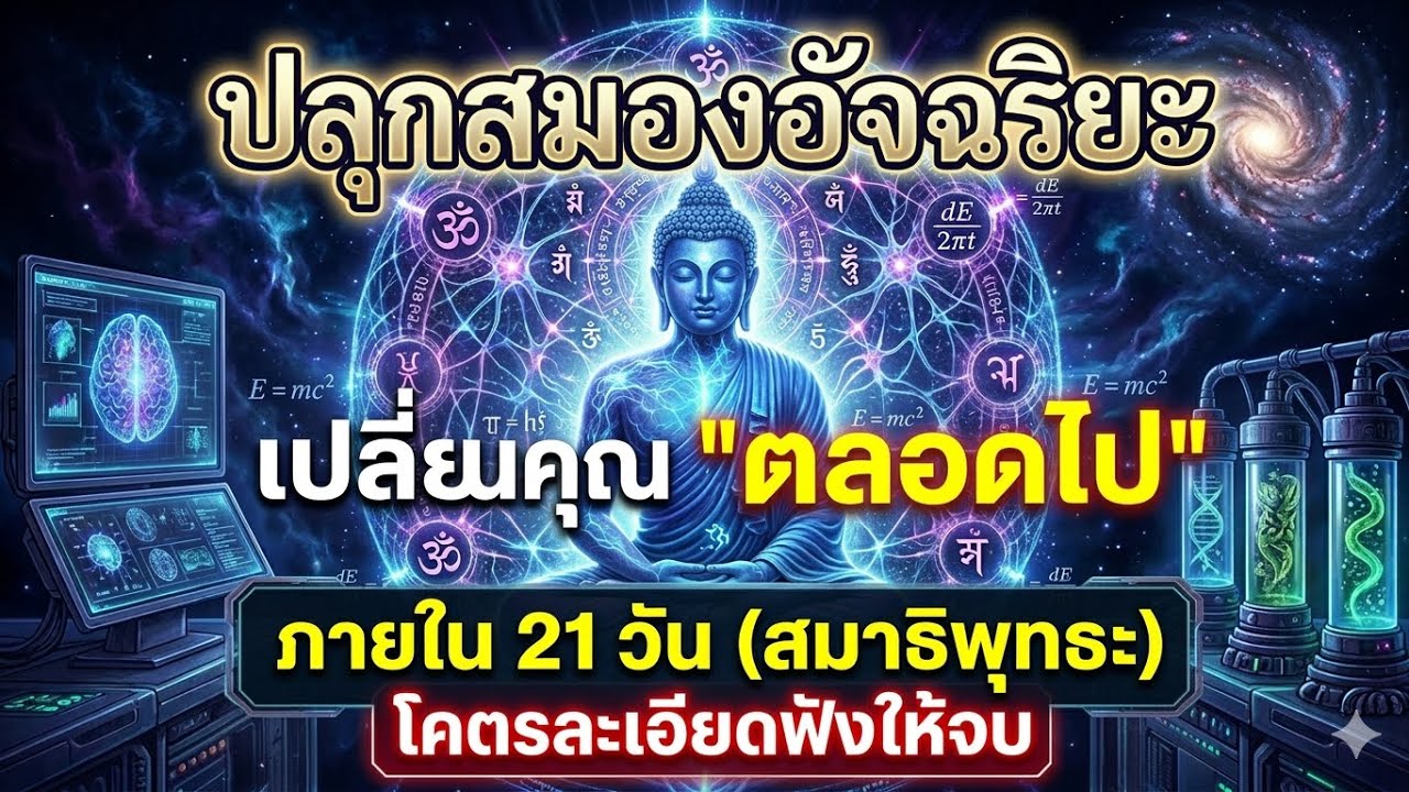 21 วันปลุกสมองอัจฉริยะ: คอร์สสมาธิพุทธะที่เปลี่ยนคุณตลอดไป