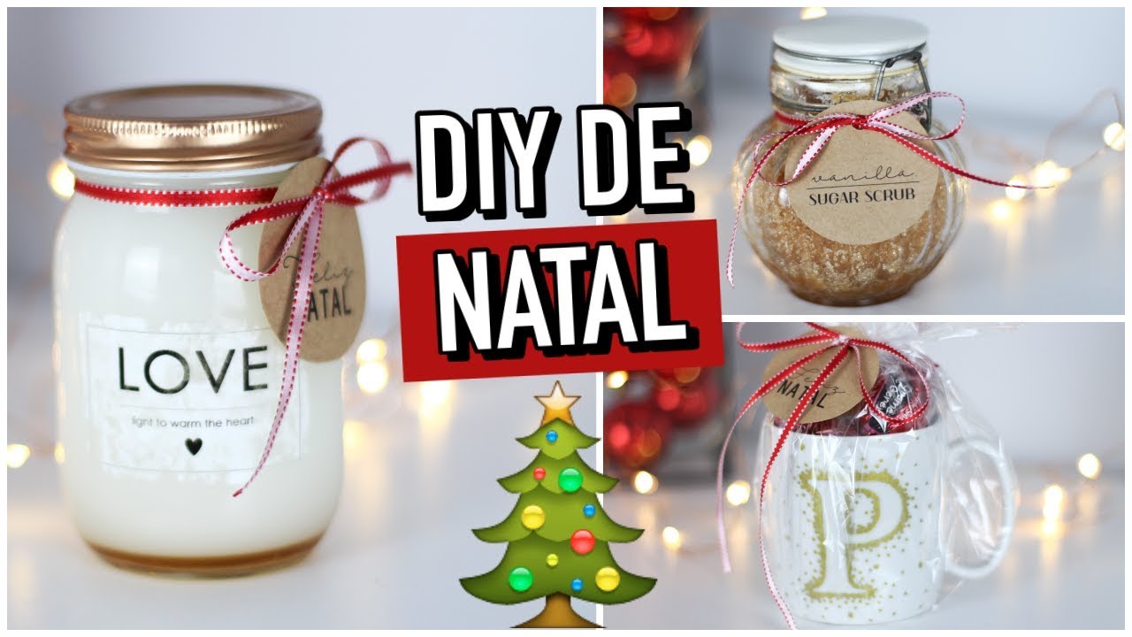 DIY PRESENTES DE NATAL BARATINHOS DE ÚLTIMA HORA #JUJUBATODODIA