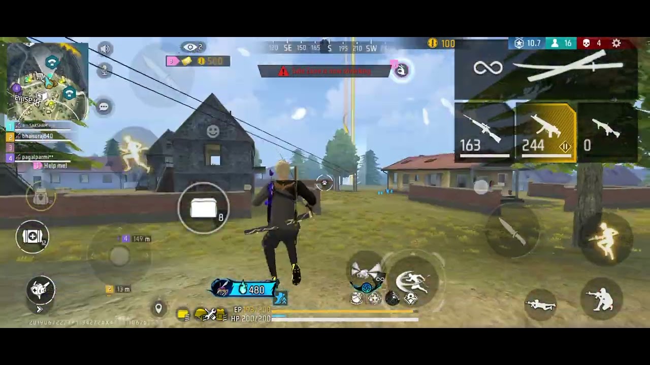 Grinding for FFMIC 2027😂#freefire #tgfoziajay #tgfoziajay #battleroyalegame #tgesport