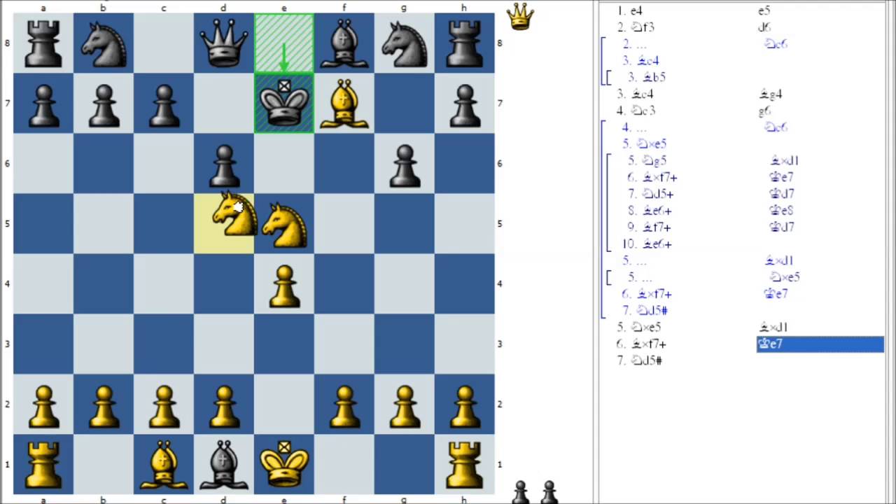 Le mat de Legall (&eacute;checs)
