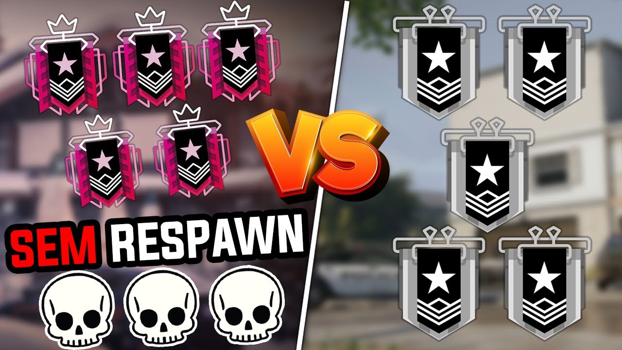 5 Champions SEM RESPAWN VS 5 Pratas, Quem Ganha?