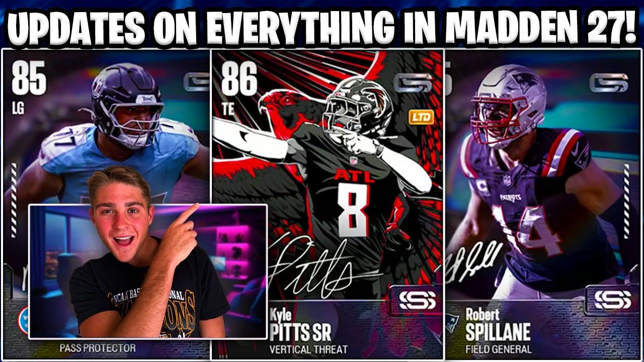 ОБНОВЛЕНИЯ ПО ВСЕМ НОВОСТЯМ MADDEN 27! ПРЕЗЕНТАЦИИ КОЛЛЕКЦИОННОЙ СЕРИИ! РАЗРУШЕННЫЙ АУКЦИОННЫЙ ДО...