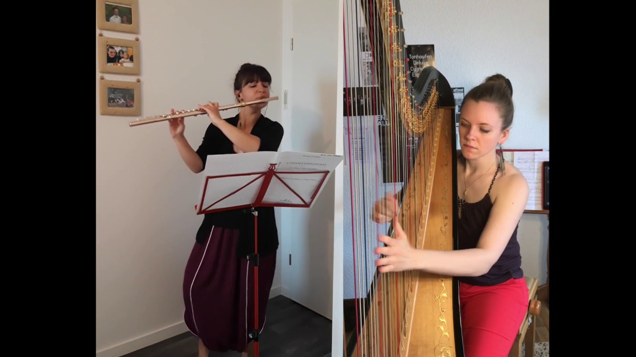 E. Granados: Andaluza // Duo Estival Flûte&Harpe