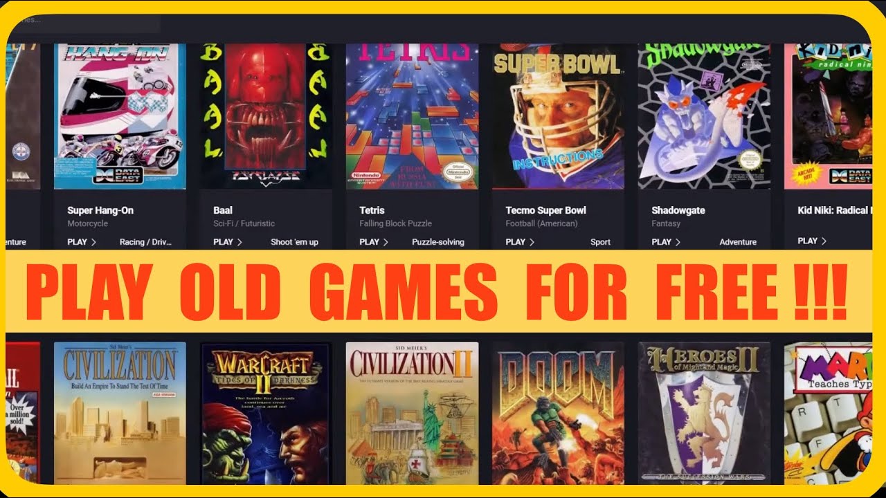 Play any old game without DOS BOX  - in seconds! Abandonware tutorial