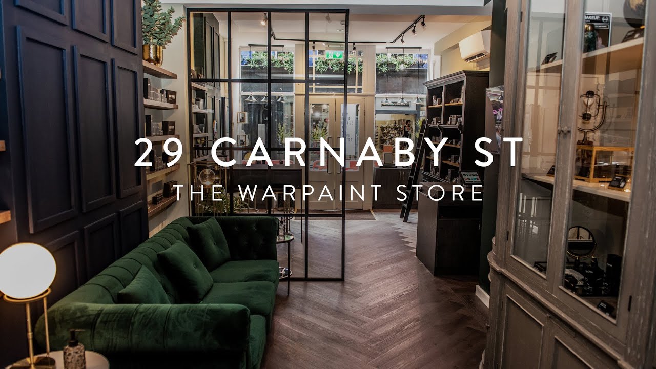 THE WAR PAINT STORE  - 29 CARNABY STREET