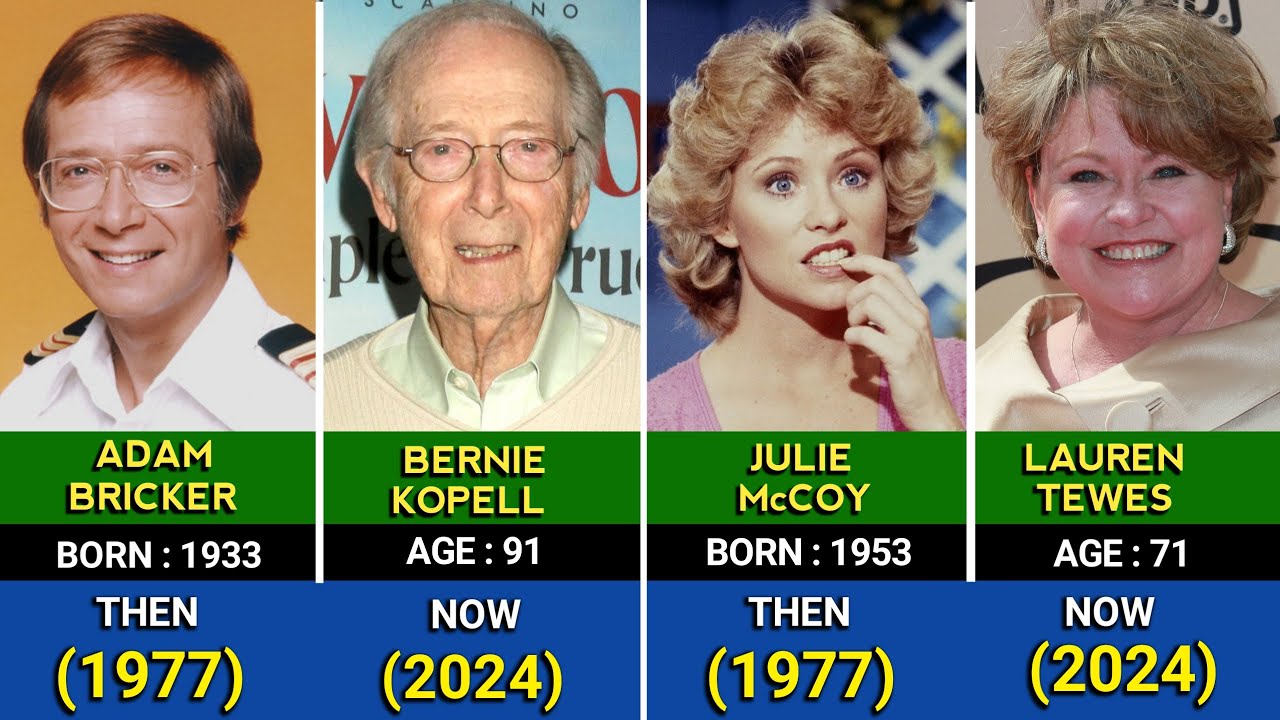 The Love Boat 1977 Cast Then And Now