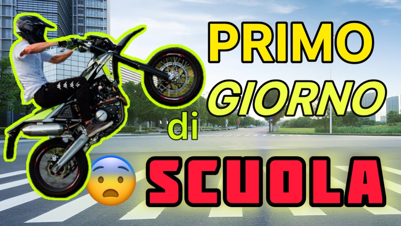 PRIMO GIORNO DI SCUOLA IN MOTO | FANTIC 125