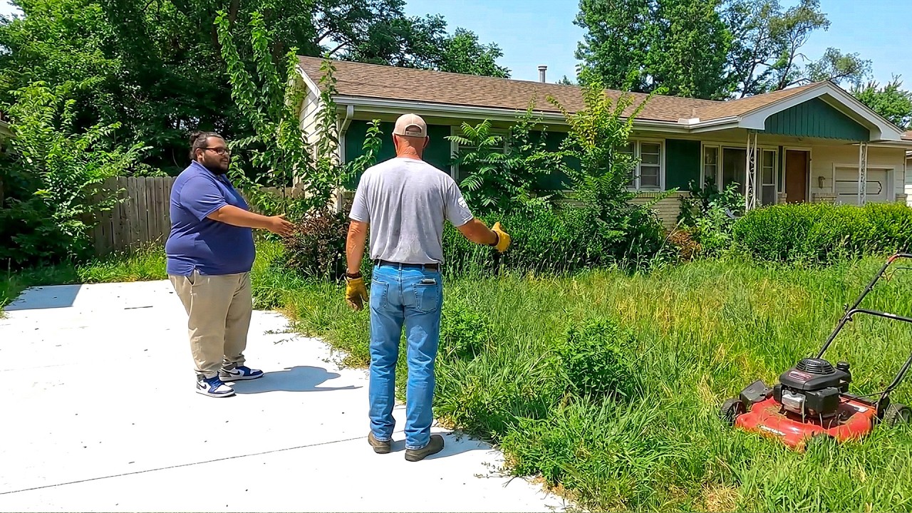 Homeowner GRATEFUL We Knocked On His Door After His Mower Was BROKEN