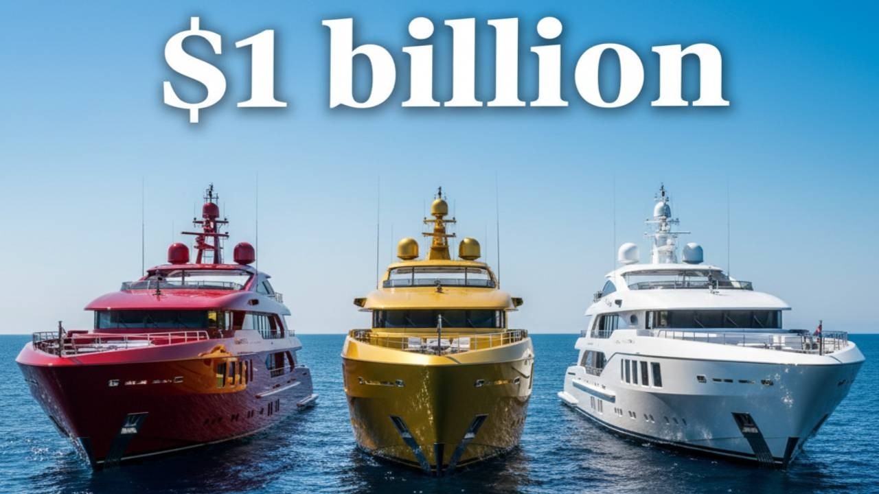 EVERY Superyacht Worth OVER $1 Billion | The Ultimate Billion Dollar Fleet