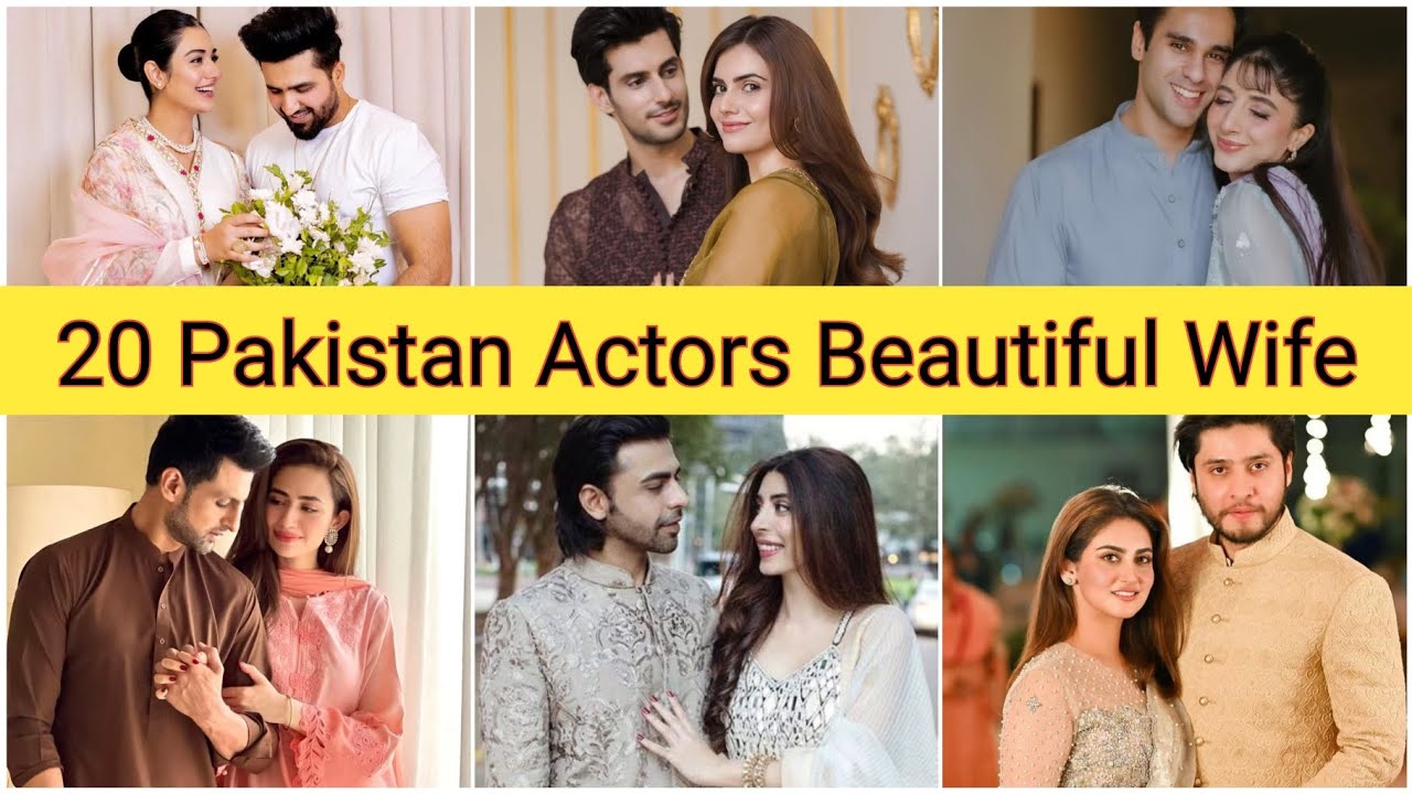 20 Pakistan Actors Beautiful Wife| Gorgeous wives of Pakistani Actors |Pakistani Actors in Real Life