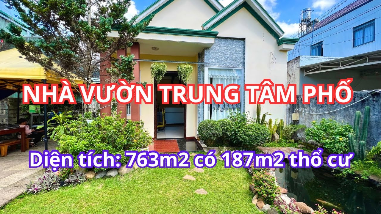 🔴(393) Căn Nhà Vườn Ngay Giữa Trung Tâm TP Bảo Lộc | Bất Động Sản Bảo Lộc