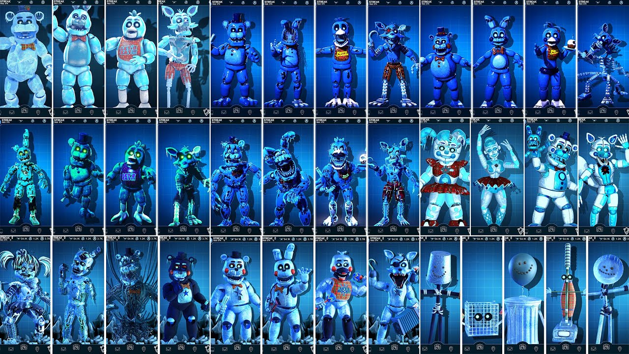 FNAF AR Frost Animatronics Workshop Animations