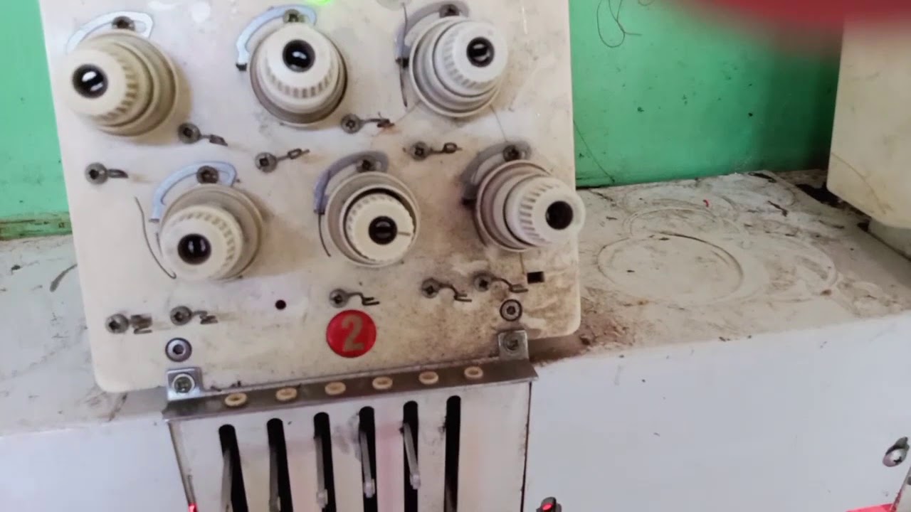 Embroidery machine badhiya production Dene ka tarika