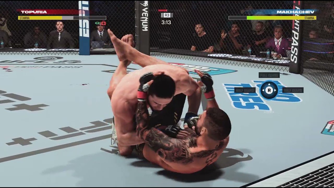 EA SPORTS UFC 5 Fighting Ilia Topuria on legendary difficulty