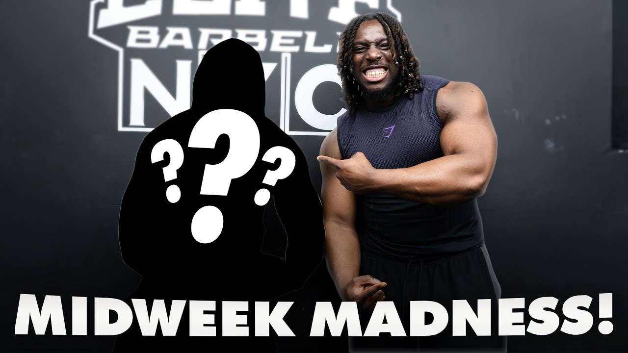 TRAINING WITH THE STRONGEST 120KG POWERLIFTER ? | MIDWEEK MADNESS