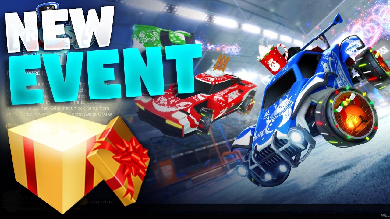 New Frosty Fest Event 2018 On Rocket League (Golden Gift Crate!)