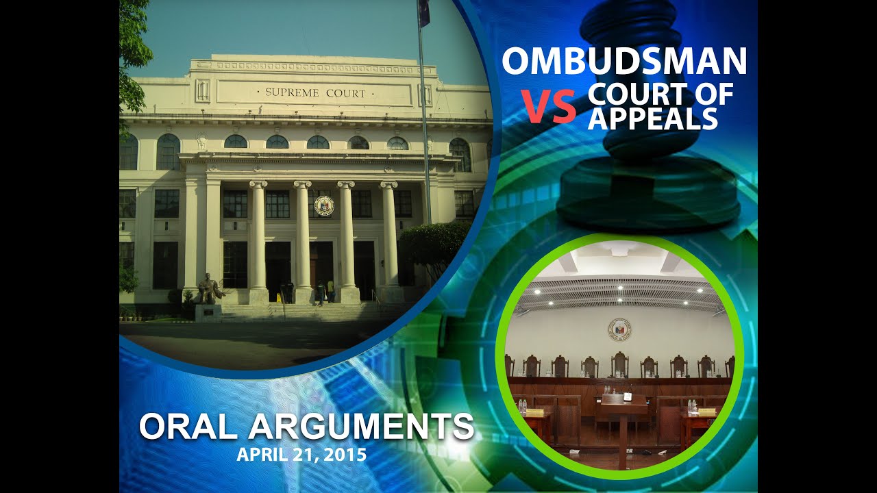 2nd Ombudsman v. Court of Appeals Oral Arguments