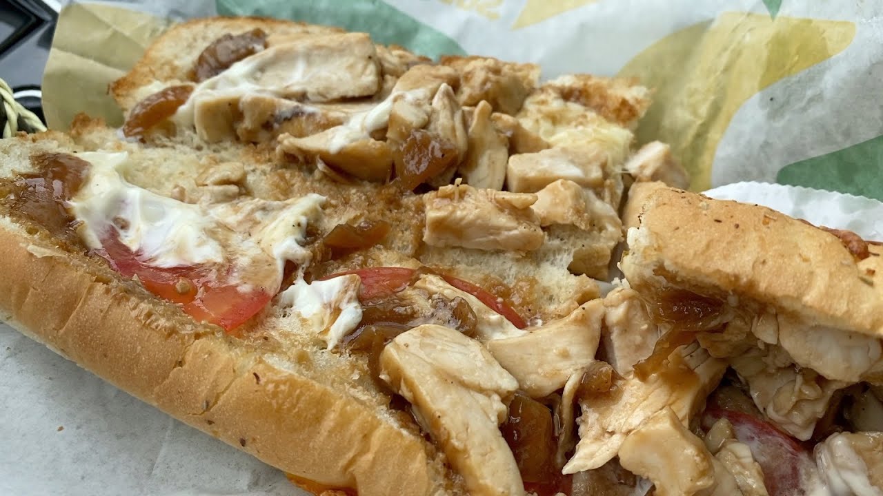 Subway has a Chicken Cheese steak and guess what...?