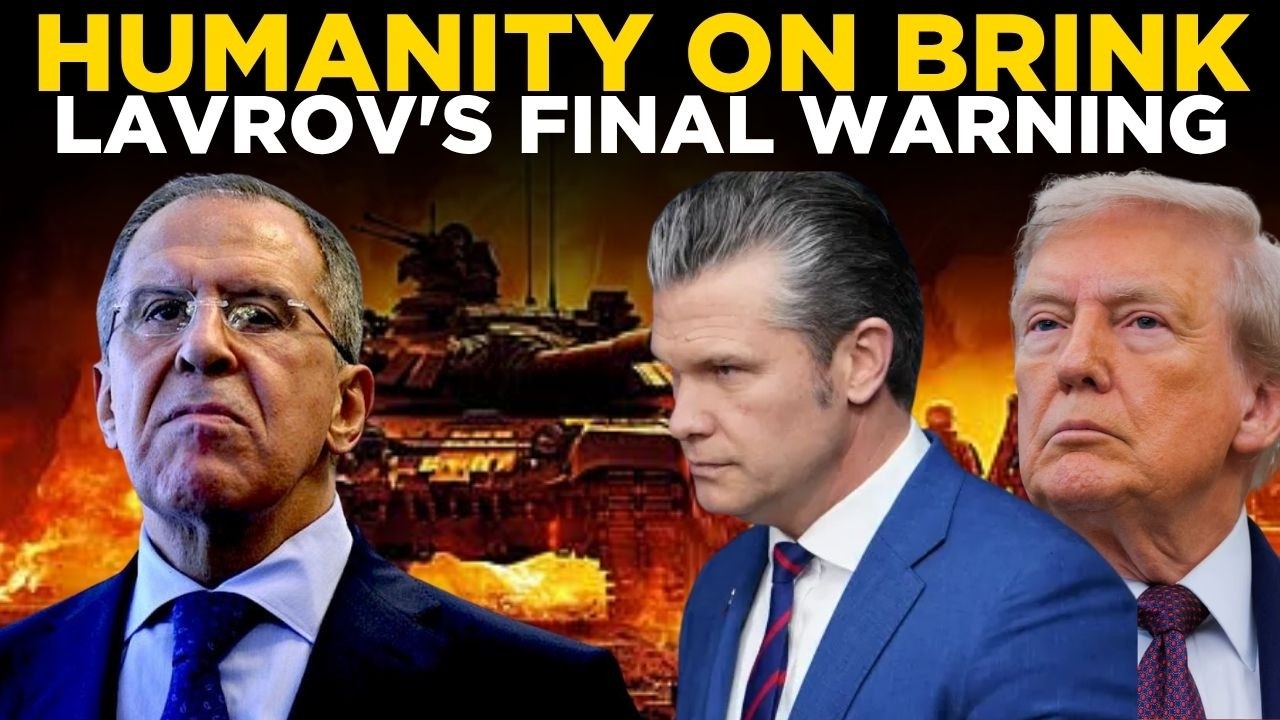 LIVE: LAVROV'S FINAL WARNING, 'Ceasefire IMMEDIATE or Face WORLD WAR 3' &ndash; Humanity on BRINK?