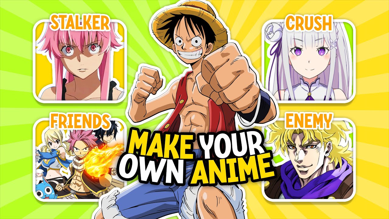 MAKE Your OWN Anime! 🤔🎨 | Anime Random Quiz 📝