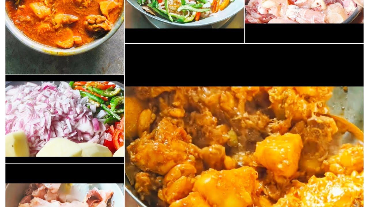 আলু দিয়ে চিকেন রান্না রেসিপি #bengalirecipe  #chickencurry #cooking #recipe #food 