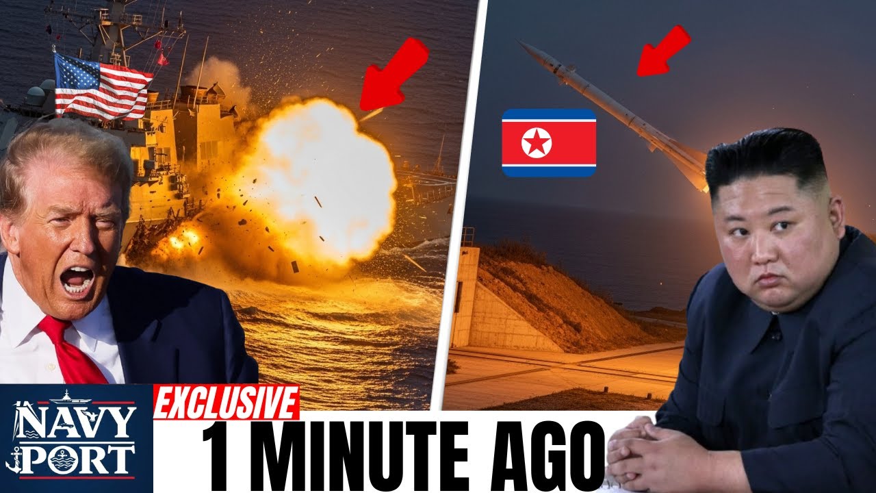 3:17 AM – North Korea Locked Missiles on a U.S. Navy Ship… What Happened Next Shocked the Pentagon
