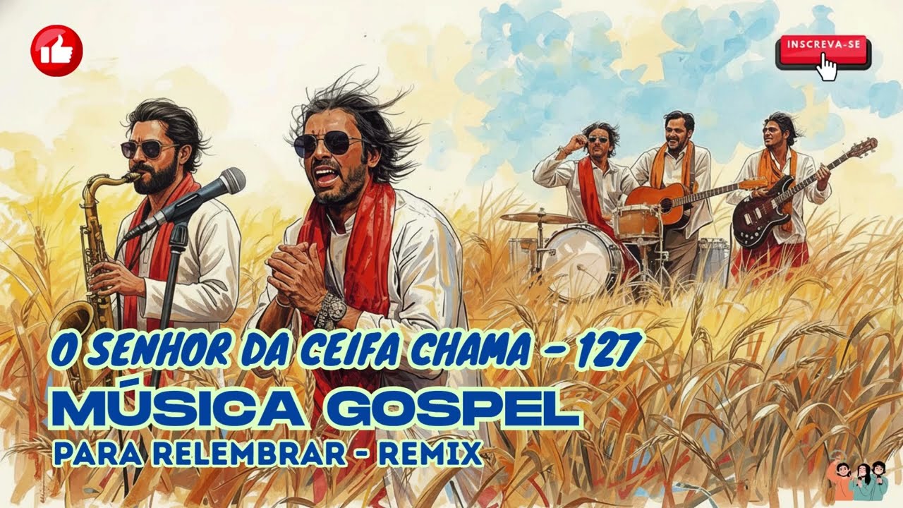 O Senhor da Ceifa Chama - 127 - Harpa Cristã - Música Gospel