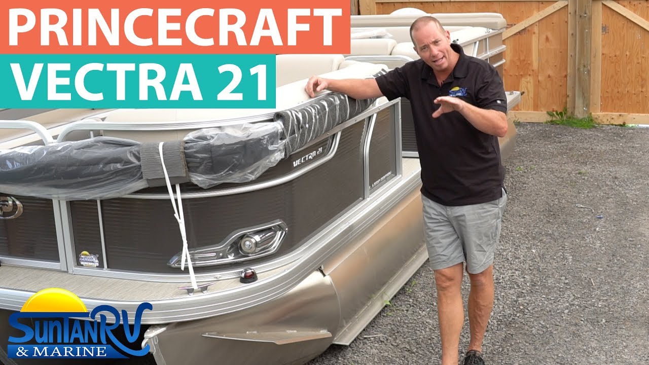 Princecraft Vectra 21 pontoon boat