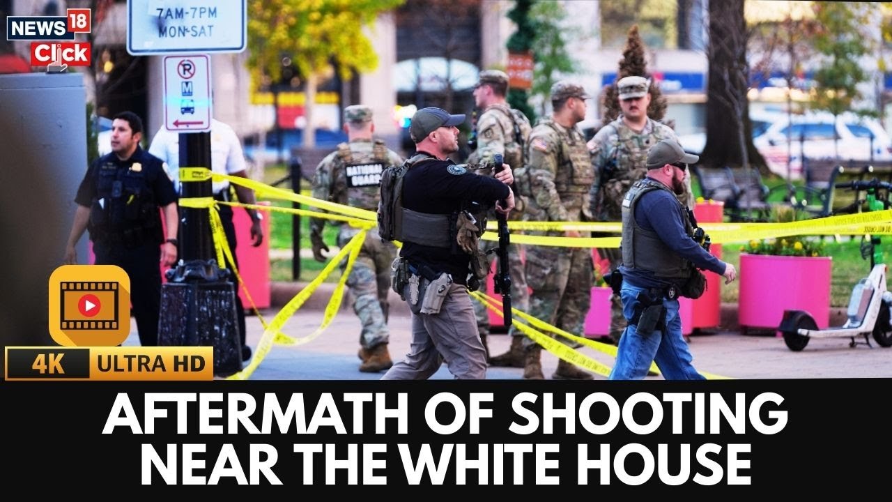 AFTERMATH OF DC SHOOTING | Eyewitness Video Captures Chaos Moments After Gunfire | DC Shooting-4K