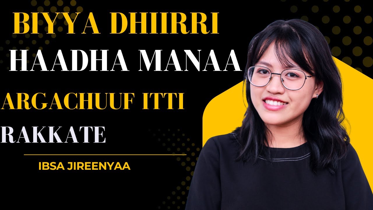 BIYYA DHIIRRI HAADHA MANAA ARGACHUUF ITTI RAKKATE#foryou #oromomusic