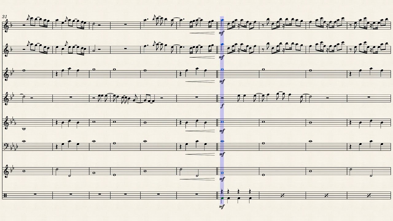 Ma Cherie - DJ Antoine feat. Jodlerklub Ahori Brig-Glis (Brass Ensemble Sheet Music)