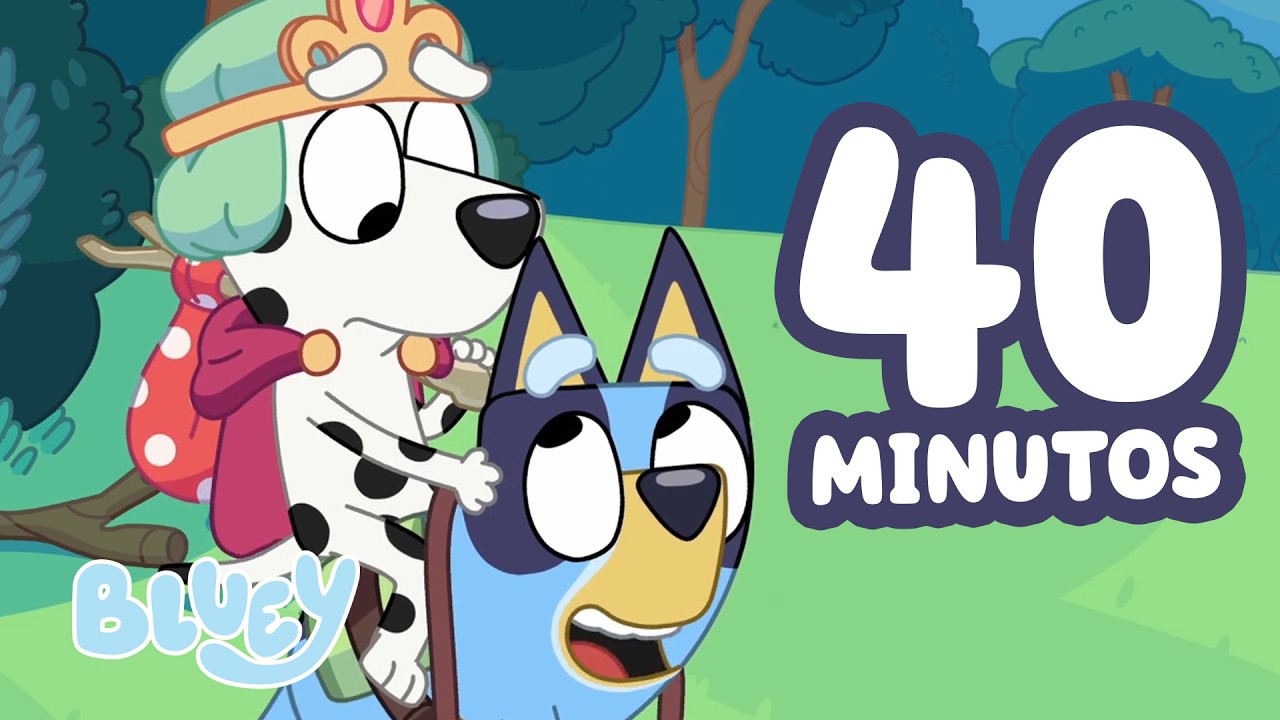 🔴EN VIVO: &iexcl;El Juego de Fantas&iacute;a de Bluey con sus Amigos del Escuela! 👑 ✨ | Bluey