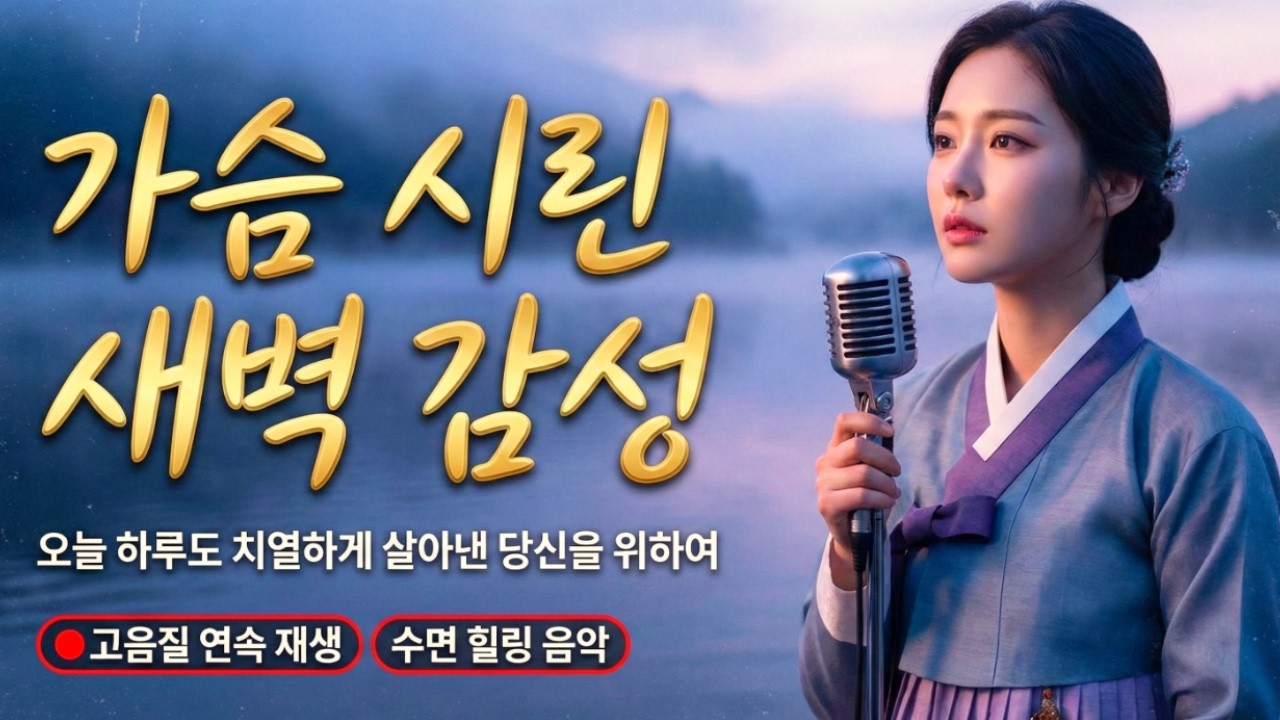 사무치게 그리운 당신, 눈물 나는 감성 트롯 모음 🎵 끊김 없는 고음질 연속 듣기 (구독&좋아요💖)