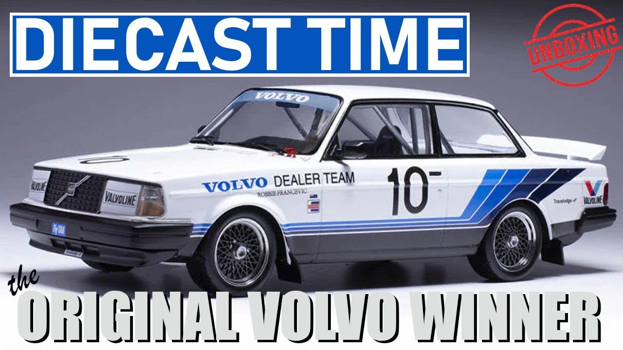 Before Scott McLaughlin There Was Robbie Francevic - 1986 Volvo 240T  - Unboxing & Review