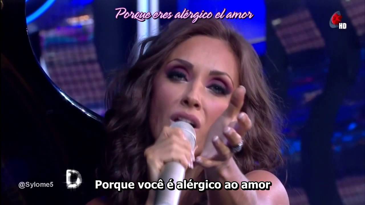 [Live] Anah&iacute; & Noel Schajris - Al&eacute;rgico (Legendado PT-BR)