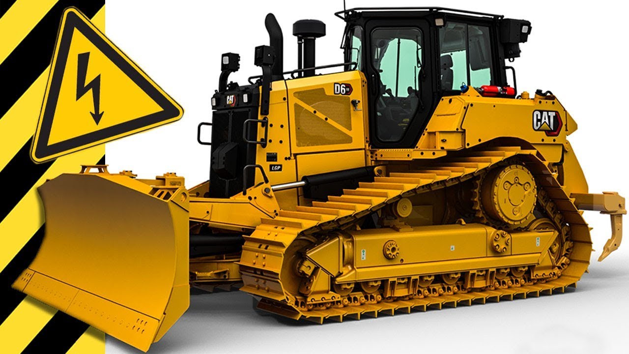 UNGLAUBLICH! Dieser CAT DOZER fährt ELEKTRISCH! CATERPILLAR D6 XE