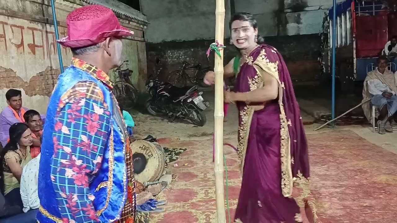 #69_comedy जोकर लालमन और मास्टर अमरेश की शानदार कॉमेडी शो //सखी खेलने का गैली बलुआ रेत// 8299148062