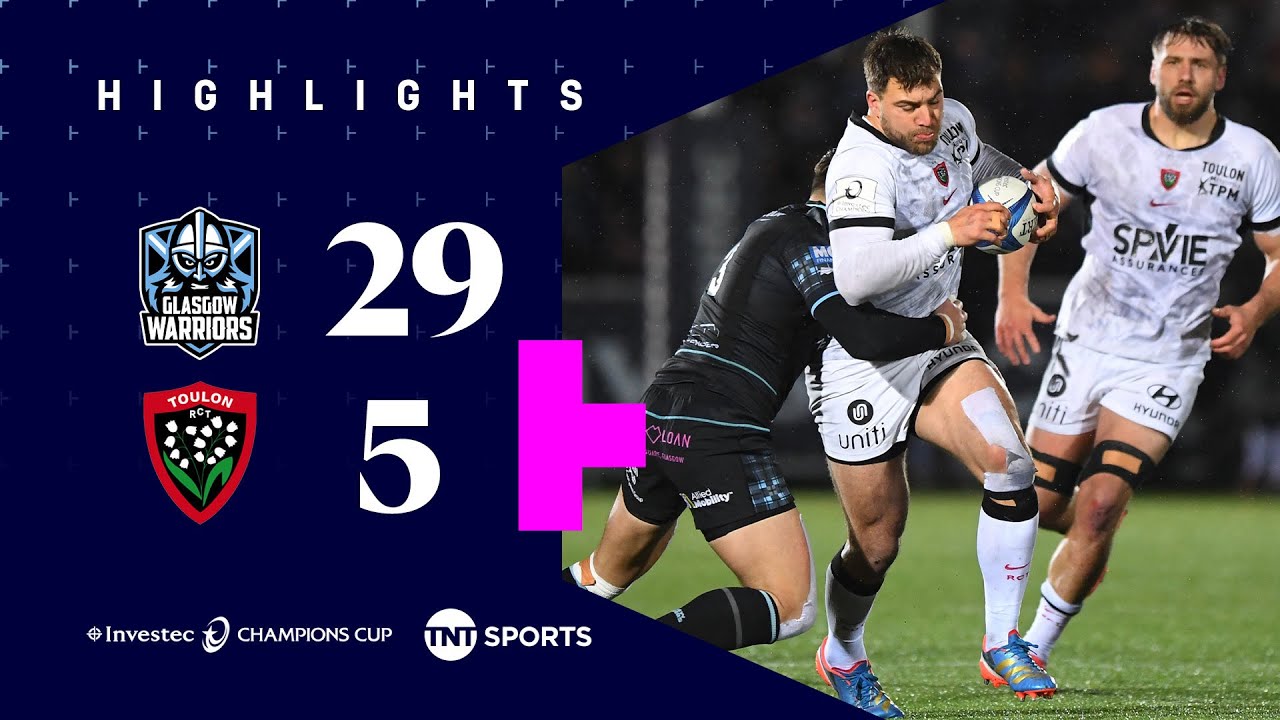 Warriors bound for last 16 💪 | Glasgow Warriors 29-5 Toulon | Investec Champions Cup Highlights
