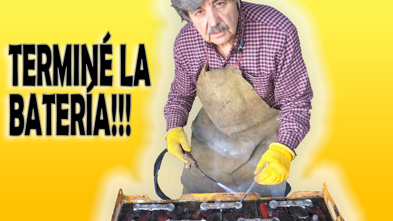 ¡Prueba final de BATERÍA de AUTOELEVADOR!