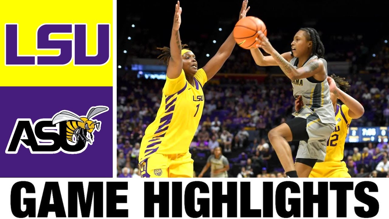 #5 LSU vs Alabama State Highlights | Women's Basketball | College Basketball 2025