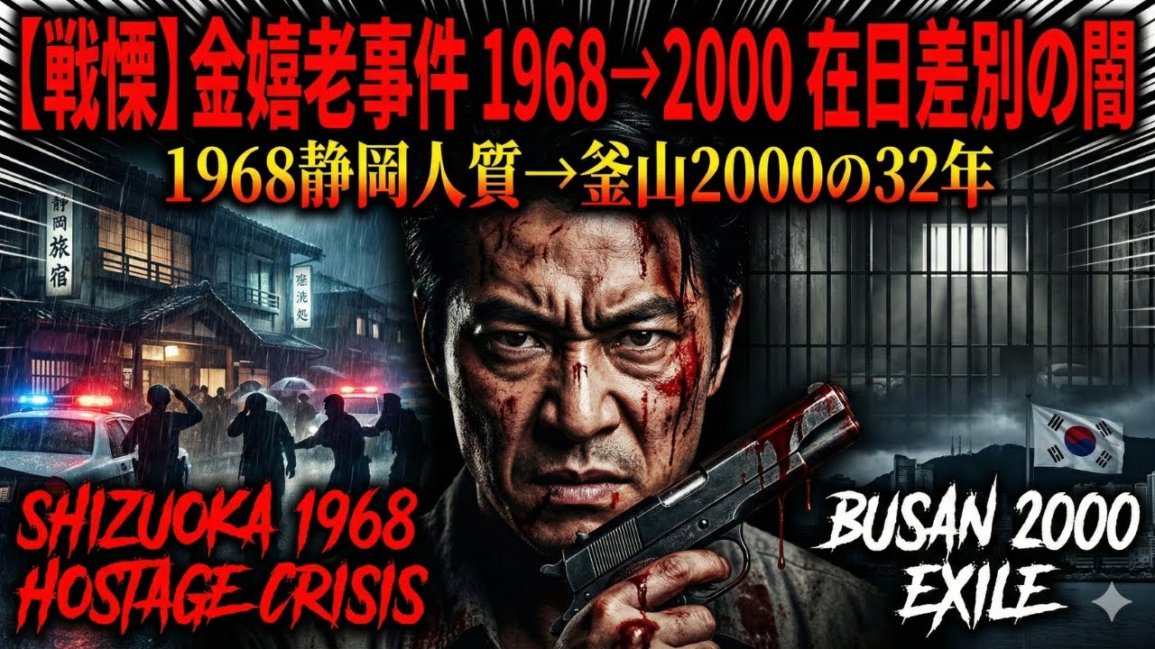 【衝撃の真相】金嬉老事件 1968静岡殺人・人質から釜山2000へ…在日差別の闇